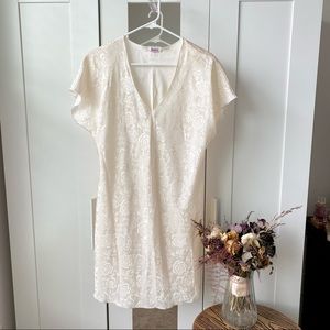 Floral Satin Vintage Dress